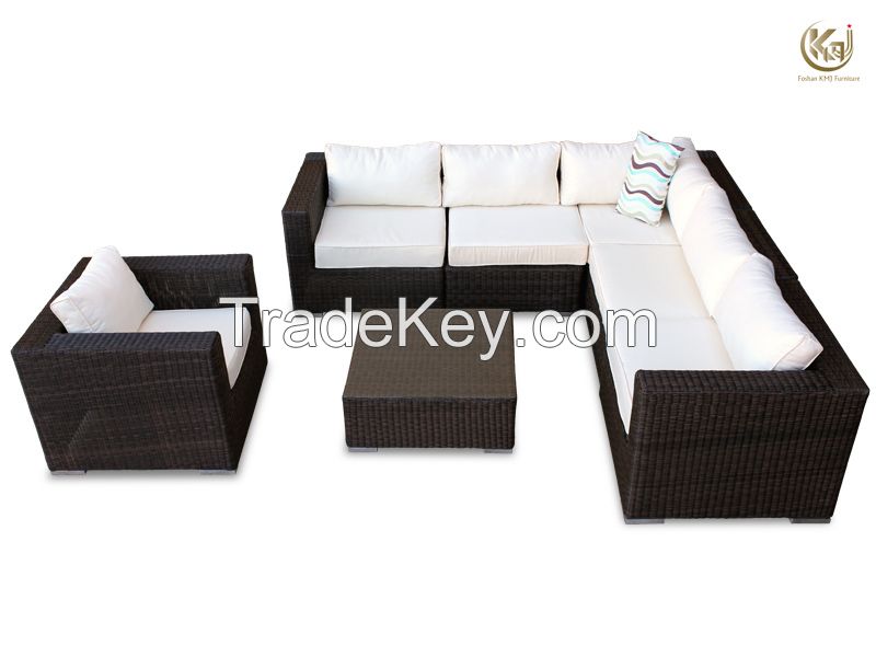 Rattan furniture garden sofa set 