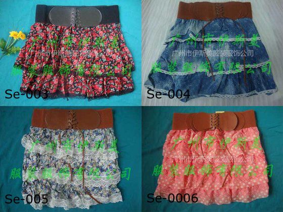 Mini Skirt with Side Zip Free Size Printed Butterfly Denim Short Skirt Female Denim Skirt Women&#039;s Skirt with Belt