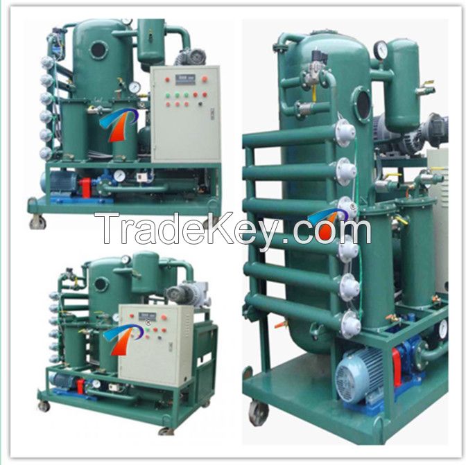 ZYD-I Double Stage Vacuum Insulating Oil Purifiers, Oil Regeneration Machine