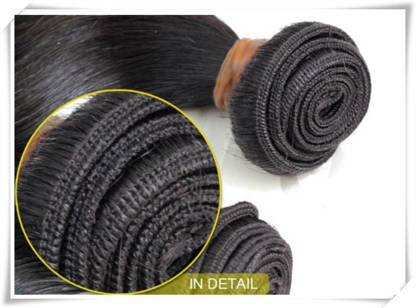 100% human hair high quality hair weft  hair extension natural raw human hair