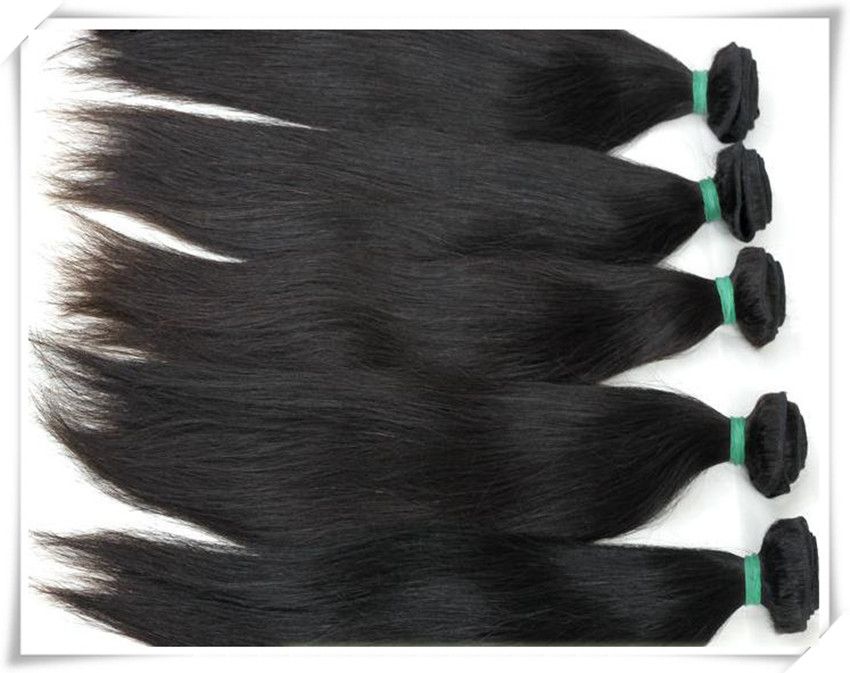 100% human hair high quality hair weft  hair extension natural raw human hair