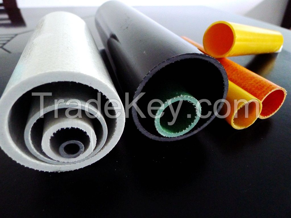 Fiberglass round tube