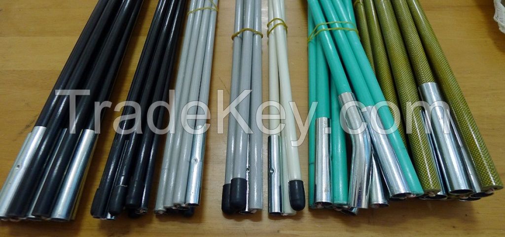 Fiberglass tent pole