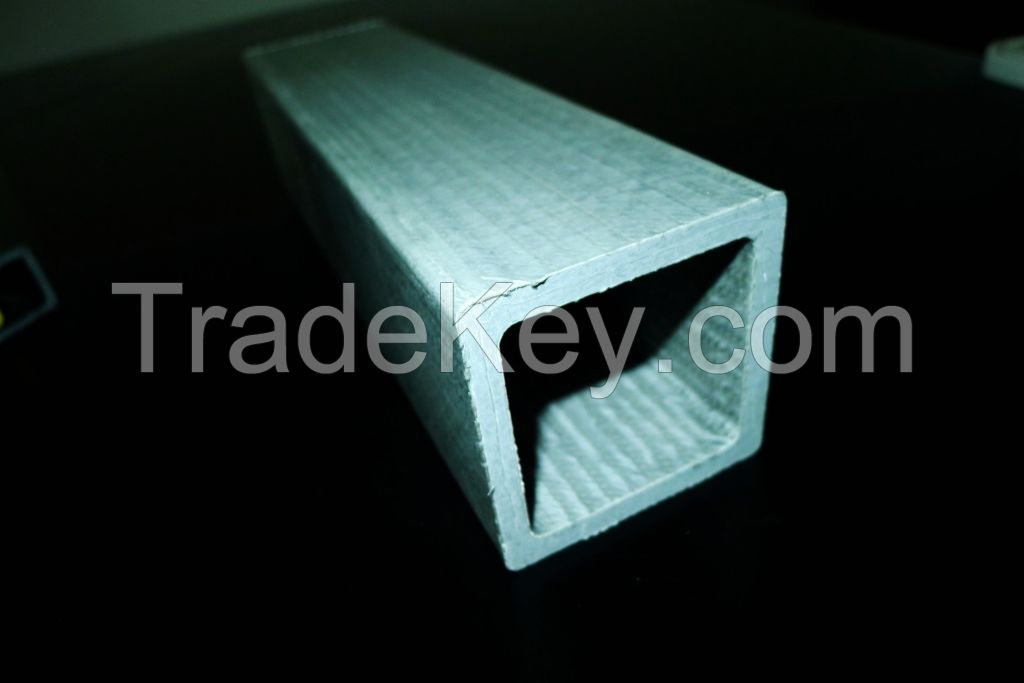 Fiberglass square tube