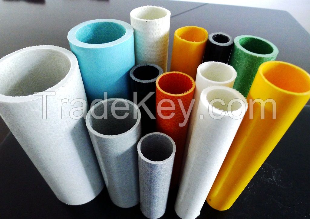 Fiberglass round tube