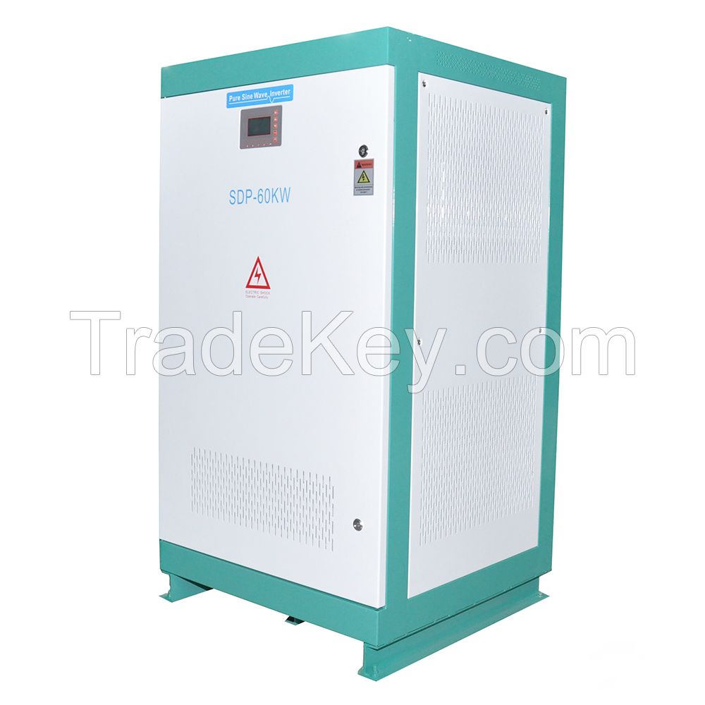 60kw Pure sine wave Off Grid inverter DC to AC power inverter