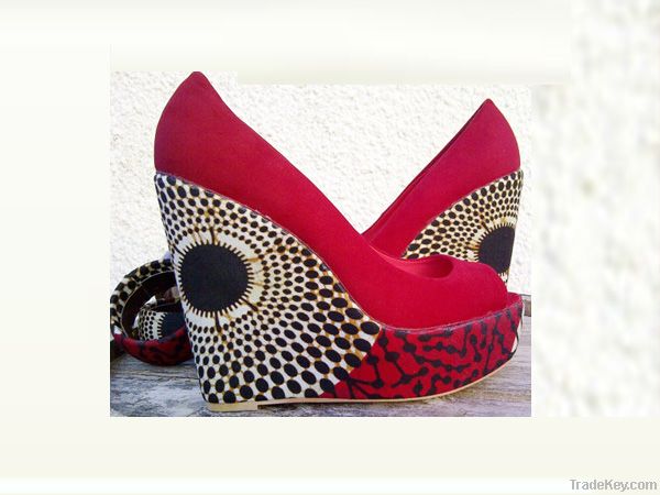 women wedge shoe