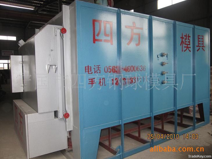 Holofiber car-bottom heat treatment furnace