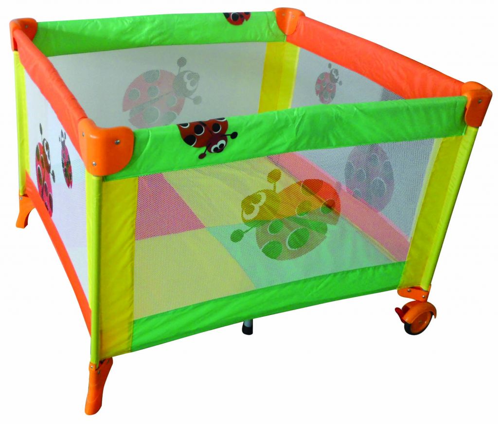 nice printing large size multi color playpen/baby crib/travel cot  