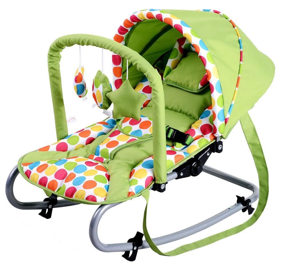 CE EN12790 swing adjustable baby rocker/bouncer/swing chair