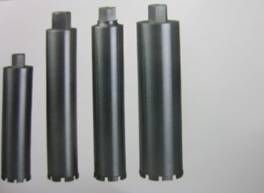 Diamond core bits for wet use