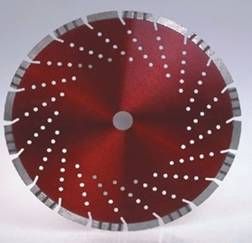 Diamond saw blades for concrete