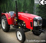 agriculture tractor in farm