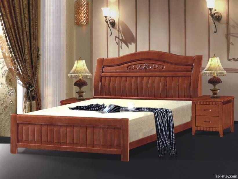 solidwood bed