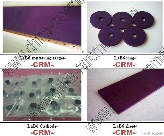 Lanthanum Hexaboride(LaB6) sputtering target