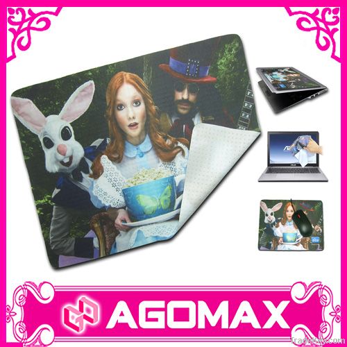 Mouse Mat Cleaning Cloth (Microfiber Mouse Mat with Non-Slip dots on b