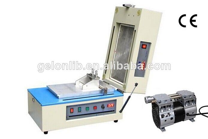 Hot vacuum coater coating machine with Dryer, Vacuum Chuck &amp; Adjustable Film Applicator (110 or 220VAC) - GN-AFA-III