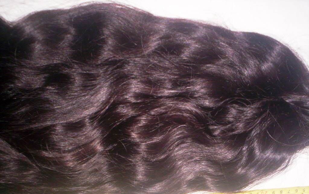 Natural Human hair  weaving extension