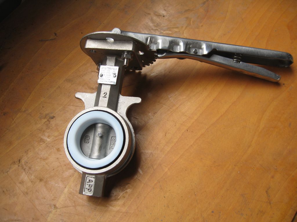 stainless butterfly valve