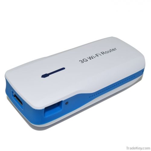 Wireless 3G Router Repeater w/4400mAh Battery