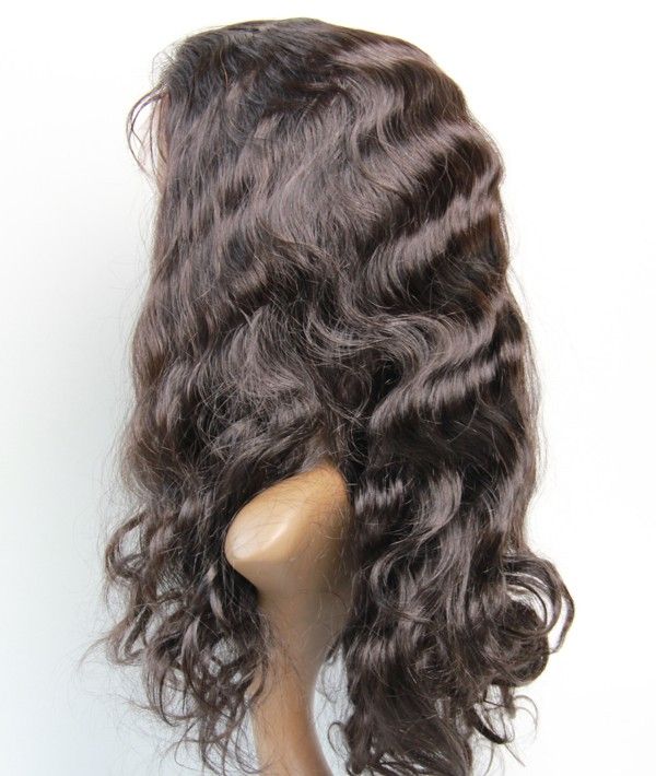 Lace Front Wigs 100% Indian Remy Human Hair  straight hair bodywave deep wave  #1 1b 2 4