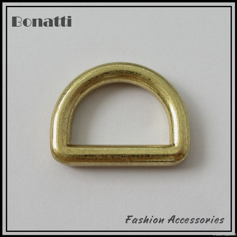 fashion metal D ring for bag or belt