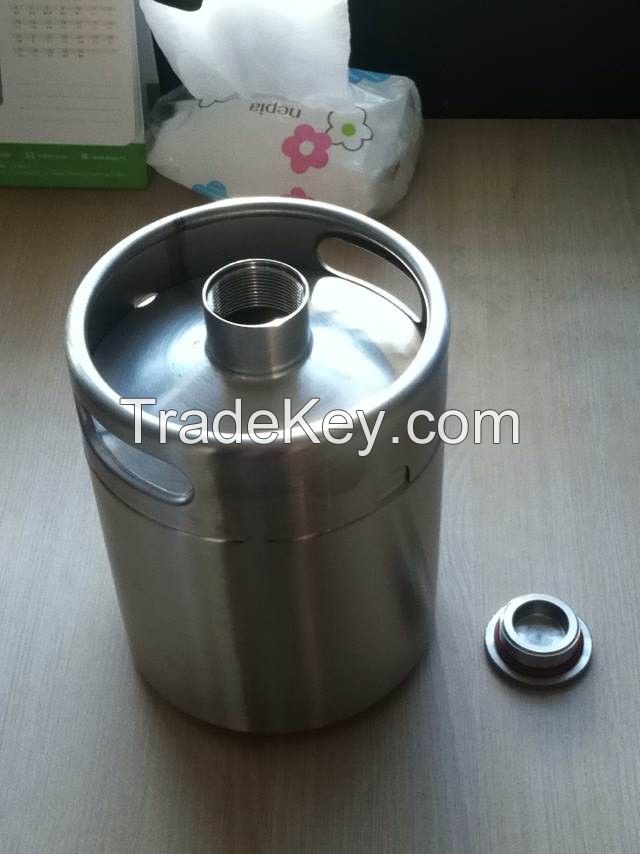 stainless steel growlers