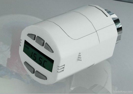 Digital LCD display Thermostatic Radiator Valve