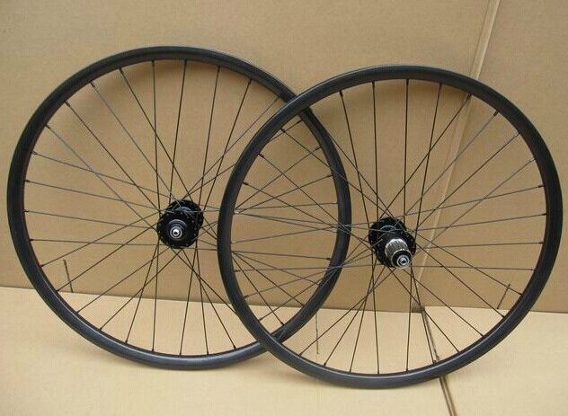 Hot sale Chinese factory best quality and price Carbon MTB 26er/27.5er/29er/650B rims with height:25mm clincher wheelset Mountain bicycle wheels