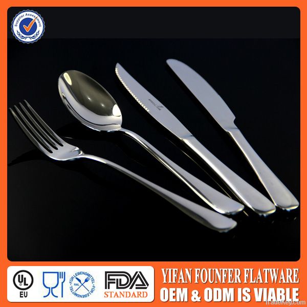 2013 Best Selling Stainless Steel Dinnerware Set