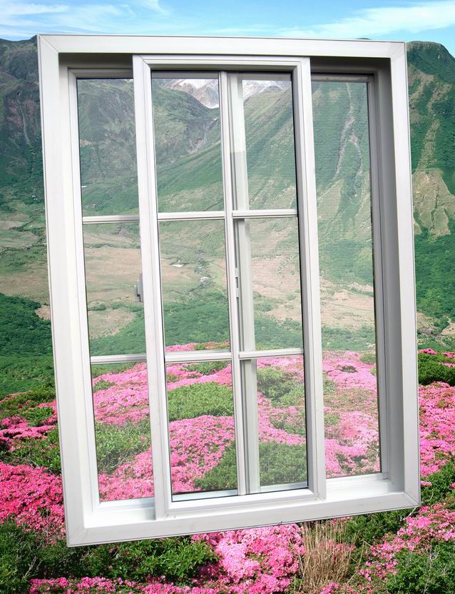 America Style Single Sliding Window