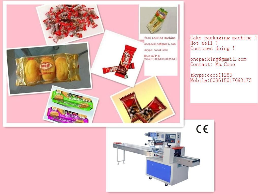 Automatic Heat Sealing Automatic Cheese Cake Packaging Machine