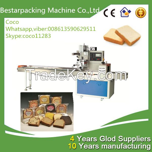 High Speed Square Cake Slices  Packing Machine