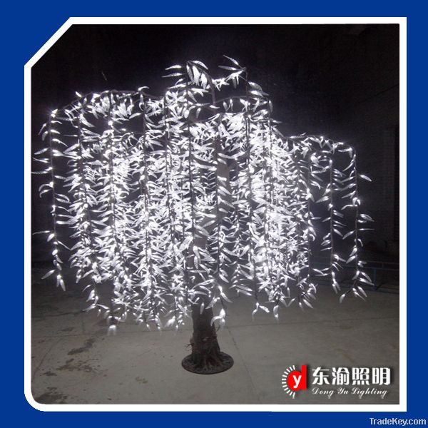 led warm tree light with white color