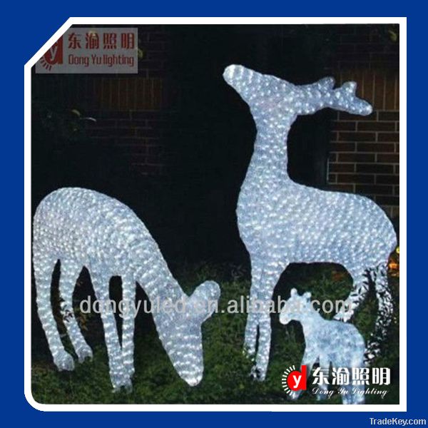 3D Led reindeer christmas decorative light