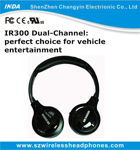 good  infrared wireless heaset for car audio 