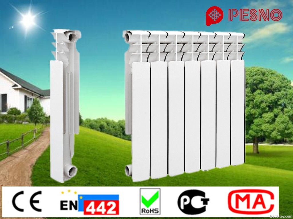 500mm high efficiency die casting aluminum radiator for home