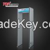 6 Zones Walk Through Metal Detector Gate with Both Side LED Stripe