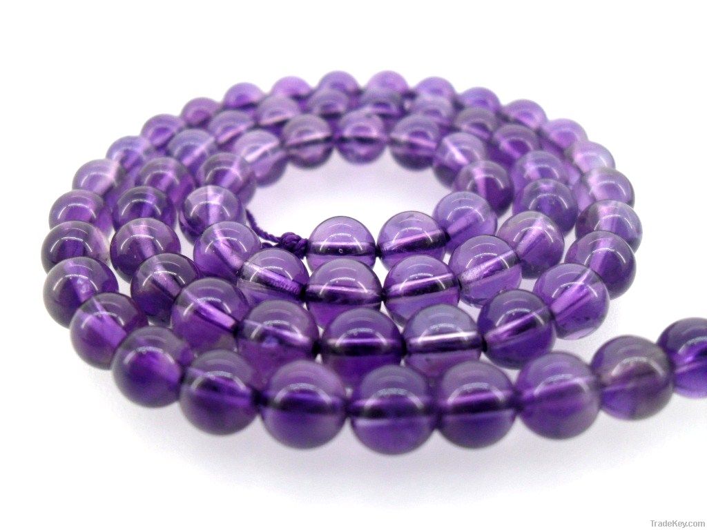 AAA Grade 16 Inch Natural gemstone bead amethyst