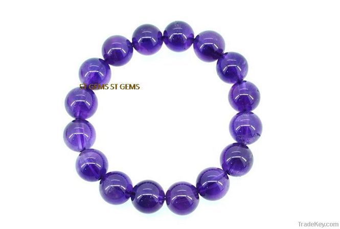 AAA Grade 16 Inch Natural gemstone bead amethyst