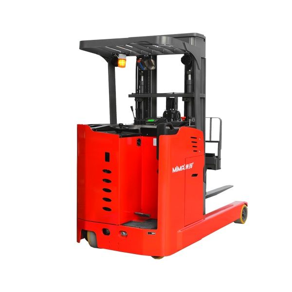 electric 8 meters reach stacker stand on operation 3 tons