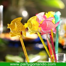 Creative disposable plastic coffer stirrer