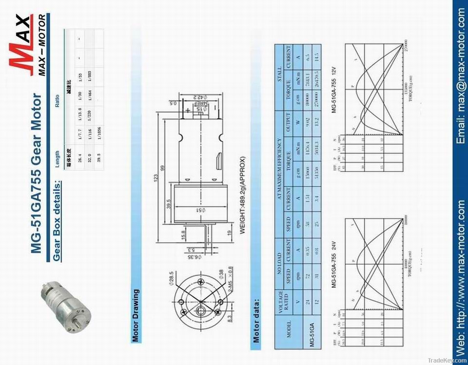 Gear Motor/