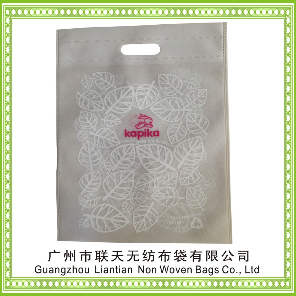 Non woven die cut bag