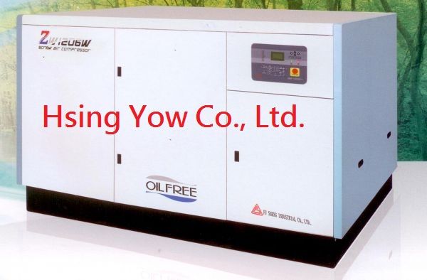 160HP oil free screw air compressor