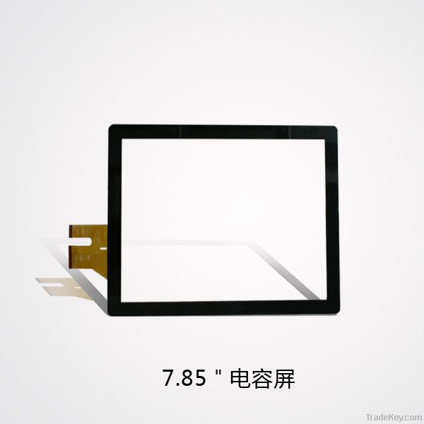 7.85&quot; inch touchkit P/G customized capacitive touch panel touch screen