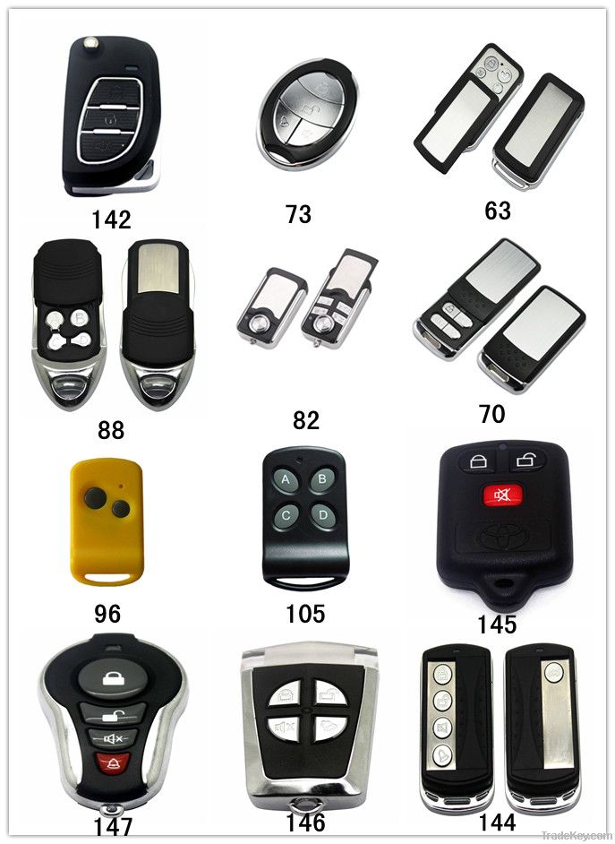 3 Keys universal wireless metal remote control car key