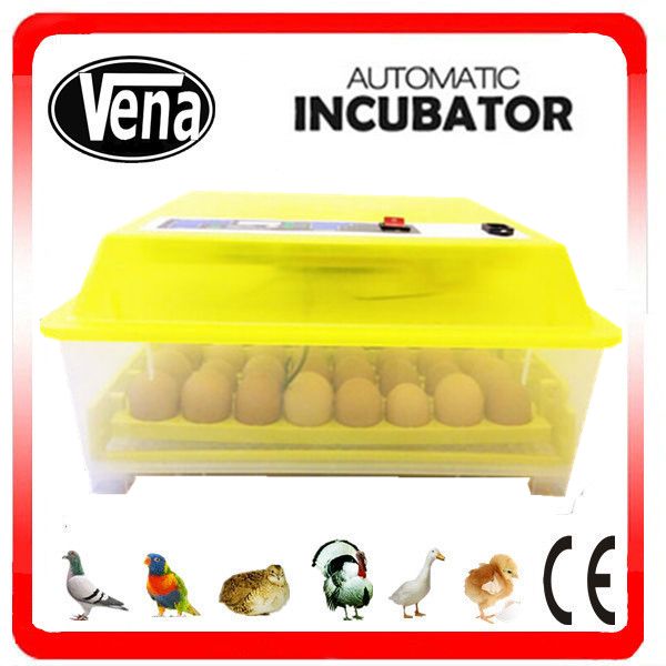 Transparent egg incubator for 48 eggs VA-48 Mini Chicken egg incubator