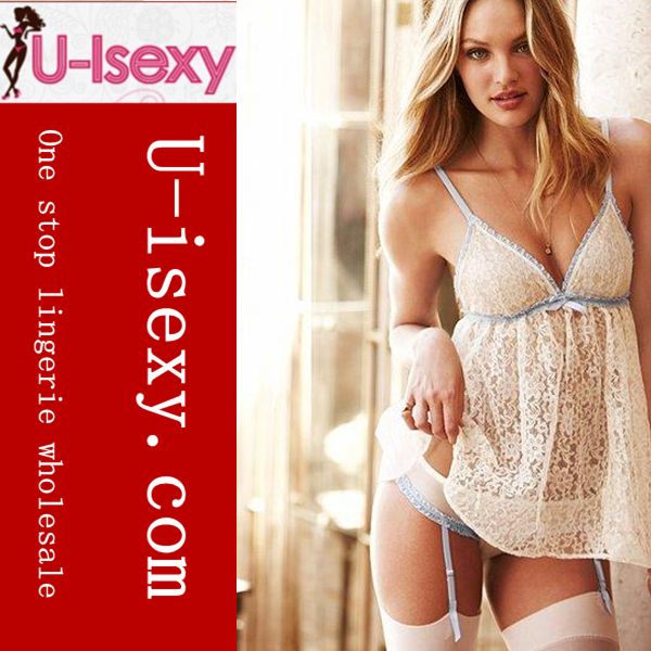 Sexy babydoll lingerie empting lady graceful shimmer babydoll lingerie hot sell