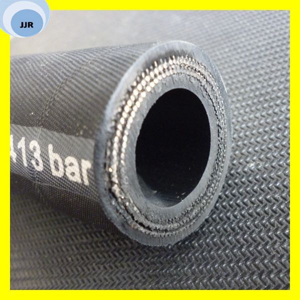 oil resistant high pressure rubber hose 4SH steel wire spiral hose